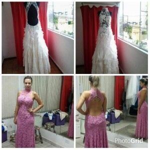 Transformar vestido de noiva em vestido de festa
