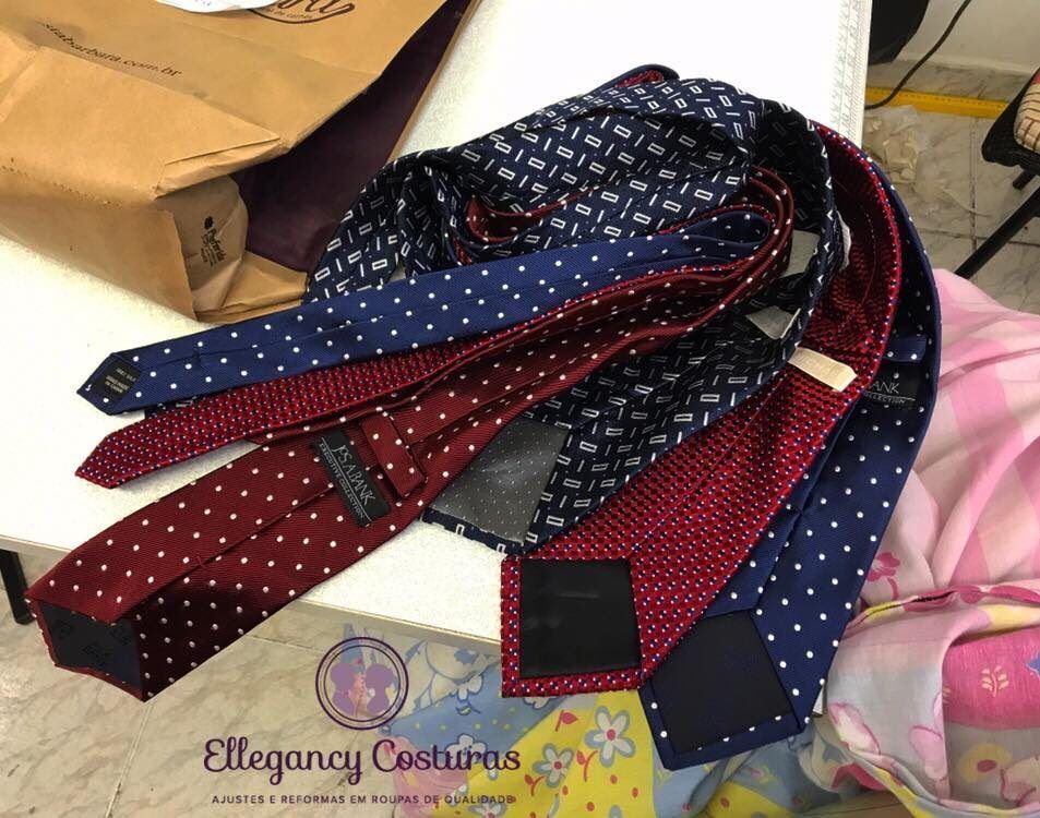 Os estilos de gravatas e a customização em gravata