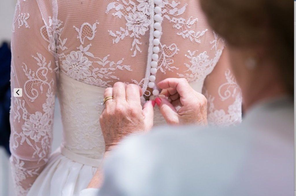ConfecÇÃo de corpo em vestido de noiva