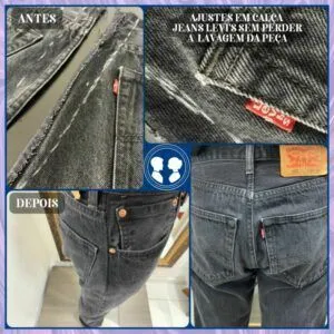 Ajustes em calca jeans levis antes e depois e1672154742366