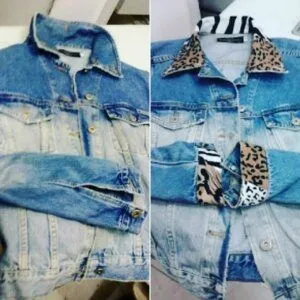 Insanity Horn mate Customização Em Jaqueta Jeans - Ellegancy Costuras - Consertos De Roupas E  Ajustes Em SP