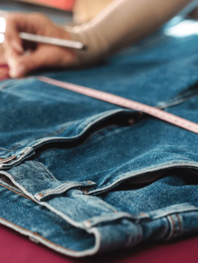 Como aumentar a calça jeans que está apertada?