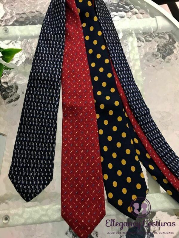 deixar gravatas slim na ellegancy costuras