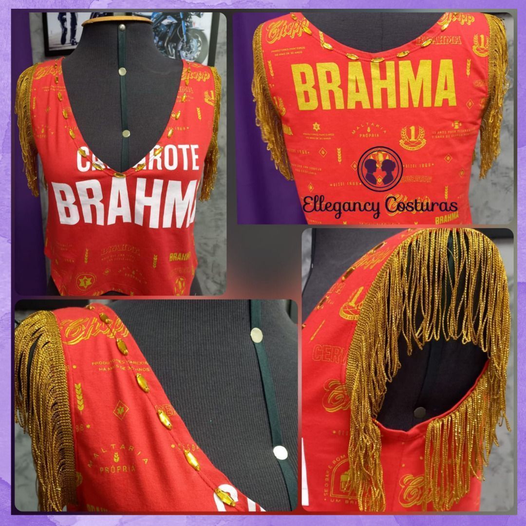 Camiseta da Brahma para customizar