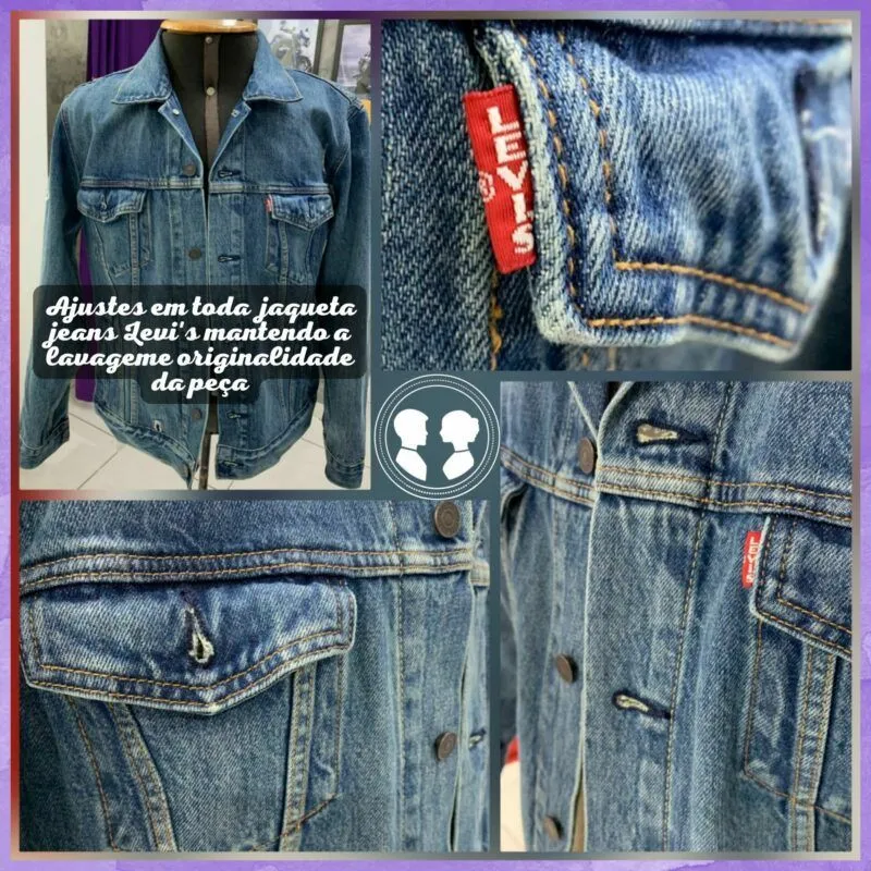 ajustes em jaqueta jeans da levis mantendo a oridinalidade da peca e1669050658165